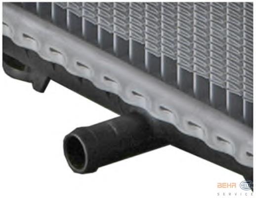 Radiador de esfriamento de motor 8MK376711271 HELLA