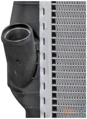 Radiador de esfriamento de motor 8MK376711231 HELLA