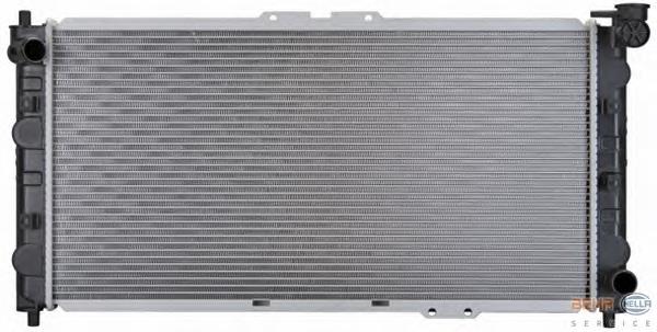 Radiador de esfriamento de motor 232382 Mazda