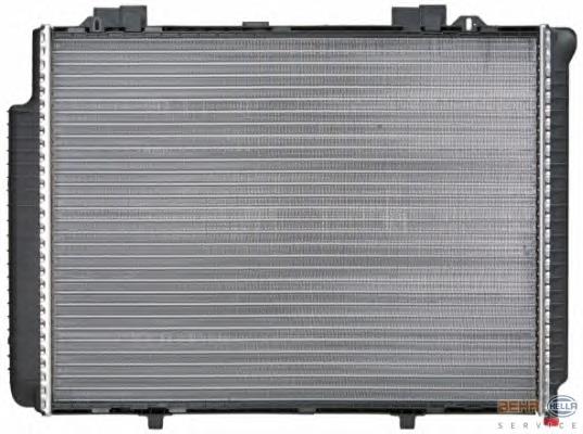 Radiador de esfriamento de motor Mercedes 62691A