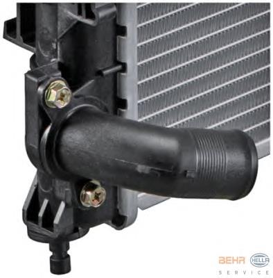 Radiador de esfriamento de motor BMW 17117570821