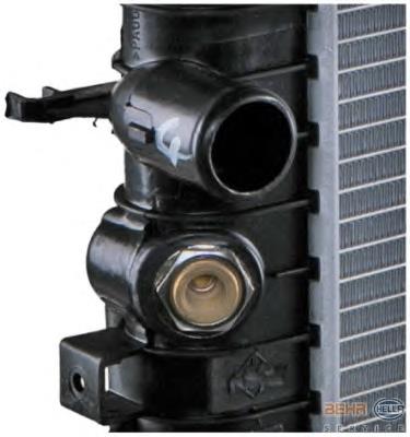 Radiador de esfriamento de motor Opel 1300265