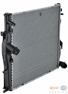 Radiador de esfriamento de motor BMW 17117562079