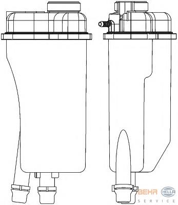 Compre 482413 Triclo Tanque de expansão do sistema de esfriamento