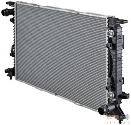 Radiador de esfriamento de motor VAG 9A712125101