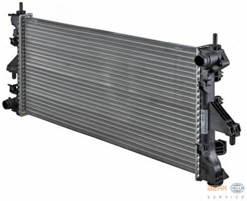 Radiador de esfriamento de motor 1691074780 Peugeot/Citroen