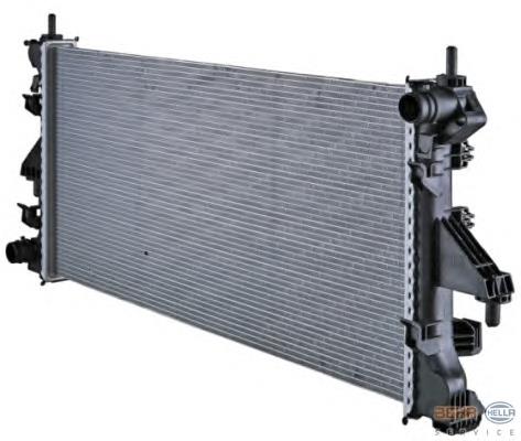 Radiador de esfriamento de motor 1691074780 Peugeot/Citroen