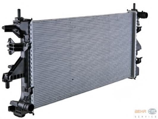 Radiador de esfriamento de motor 1691074780 Peugeot/Citroen
