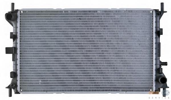 Radiador de esfriamento de motor HELLA 8MK376764031