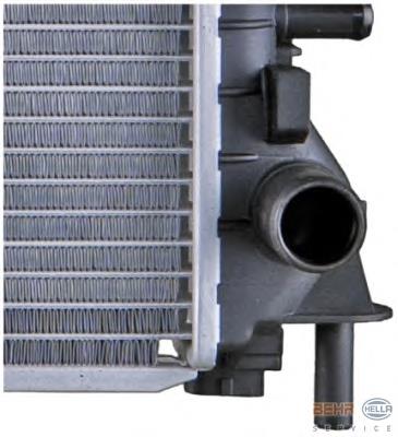 Radiador de esfriamento de motor 8MK376764031 HELLA