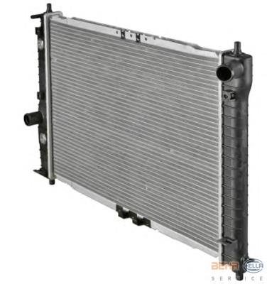 Radiador de esfriamento de motor 96536526 General Motors