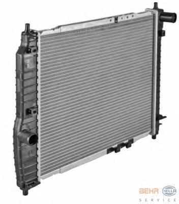 Radiador de esfriamento de motor 96443475 General Motors