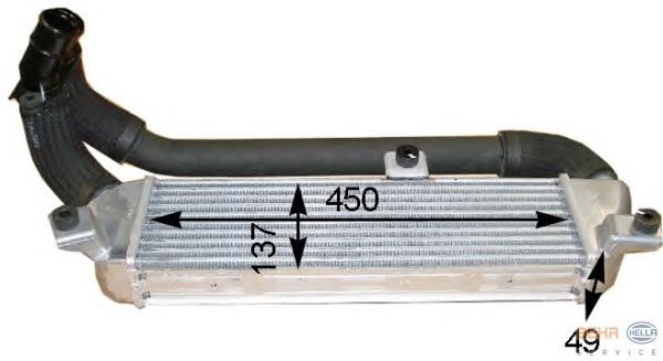 Radiador de intercooler para Hyundai Matrix FC
