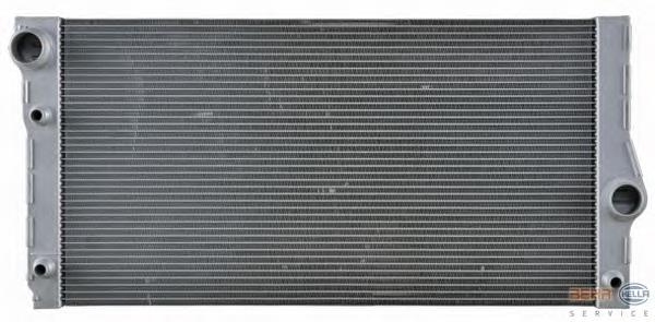 Radiador de esfriamento de motor 17118615454 BMW