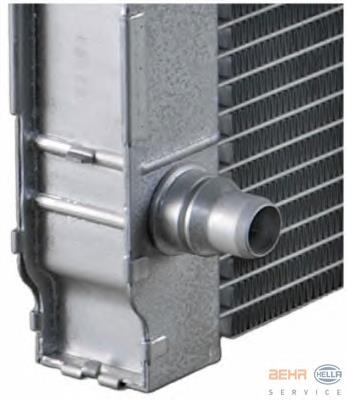 17118615454 BMW Radiador de esfriamento de motor