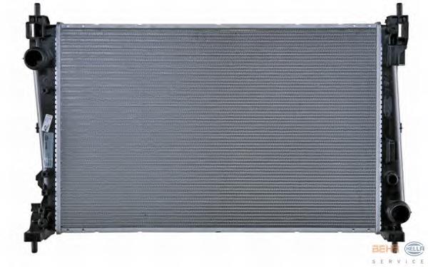 Radiador de esfriamento de motor 735041 VALEO