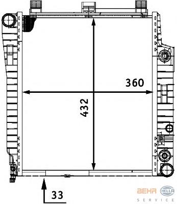 Compre 59102 NRF Radiador de esfriamento de motor