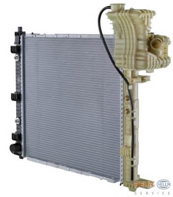 Radiador de esfriamento de motor Mercedes 6385012201