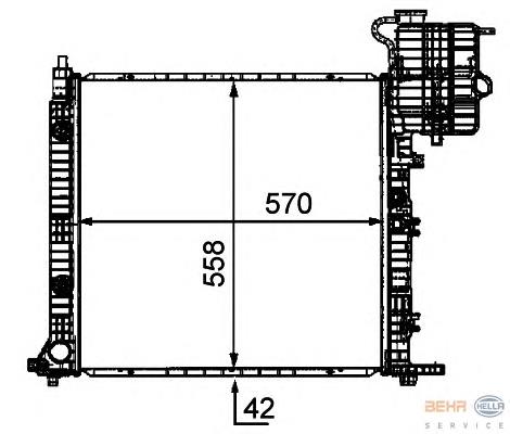 Radiador de esfriamento de motor Mercedes 6385012201 preço, a partir de 246,64 USD