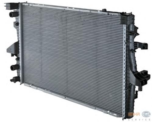 Radiador de esfriamento de motor 7H0121253F VAG