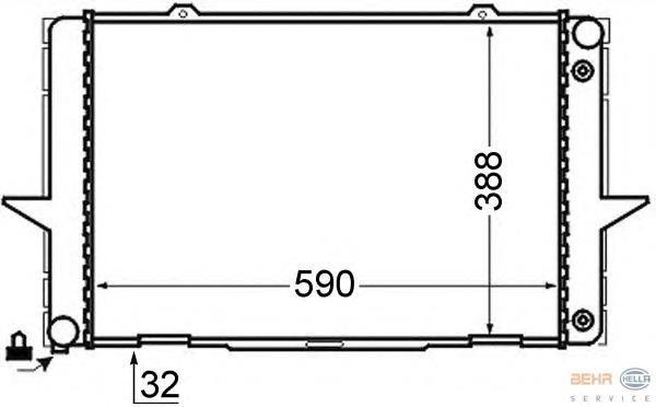 Compre 8603770 Volvo Radiador de esfriamento de motor