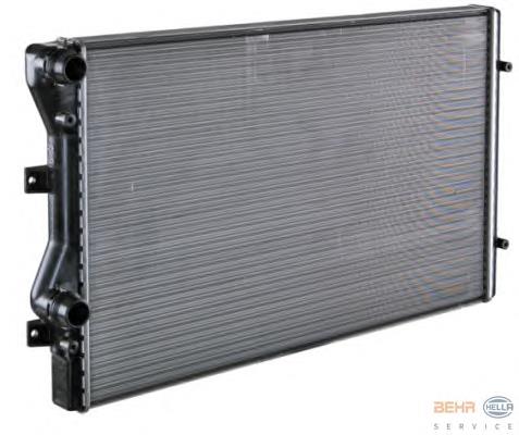 Radiador de esfriamento de motor VAG 1K0121251DN