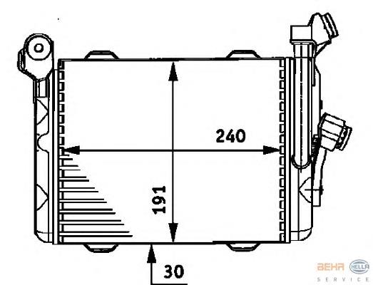 Radiador de óleo Mahle Original CLC33000P preço, a partir de 108,96 USD