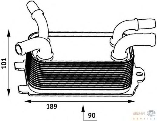 Radiador de esfriamento, Caixa Automática de Mudança Volvo 30741956 preço, a partir de 52,02 USD