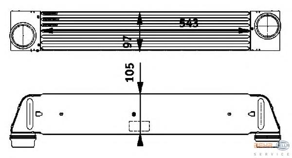 Radiador de intercooler Dasis 057005N preço, a partir de 69,81 USD