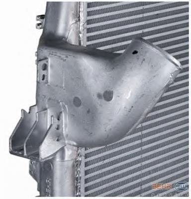 Radiador de intercooler A9425011001 Mercedes