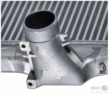 Radiador de intercooler 504015564 Iveco