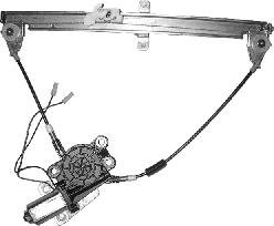  Mecanismo de acionamento de vidro da porta dianteira esquerda Audi 80 B4 carrinha (8C5) (1991 - 1996) B4