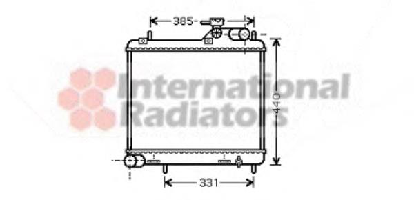 Radiador de esfriamento de motor Hyundai/Kia 2531025810 preço, a partir de 87,68 USD