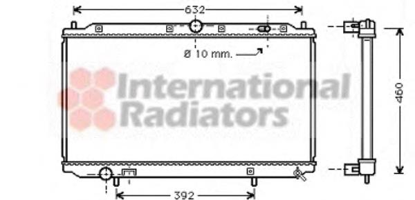 8601843 Volvo Radiador de esfriamento de motor