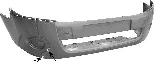 Pára-choque dianteiro Peugeot/Citroen 7401PY preço, a partir de 118,98 USD