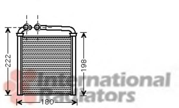 Radiador de forno (de aquecedor) Mahle Original AH223000S preço, a partir de 59,88 USD
