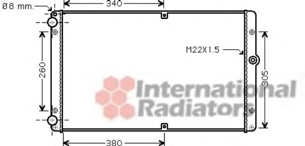 Radiador de esfriamento de motor NRF 59088 preço, a partir de 111,47 USD