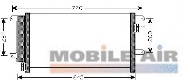 Radiador de aparelho de ar condicionado Iveco 504084147 preço, a partir de 105,56 USD