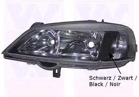 Luz direita 1216288 Opel