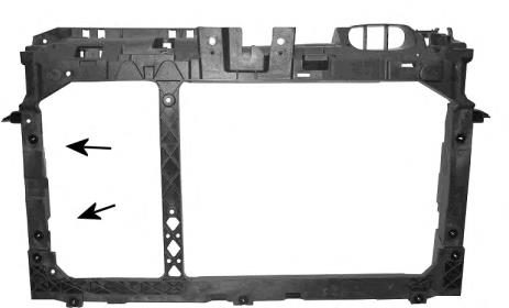 Compre 1801906 Ford Suporte do radiador montado (painel de montagem de fixação das luzes)