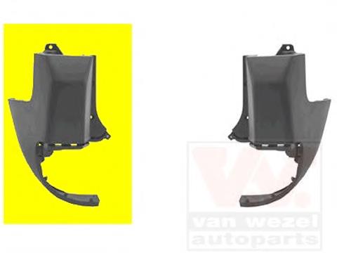 Compre BR08361 Phira Pára-choque traseiro, parte esquerda