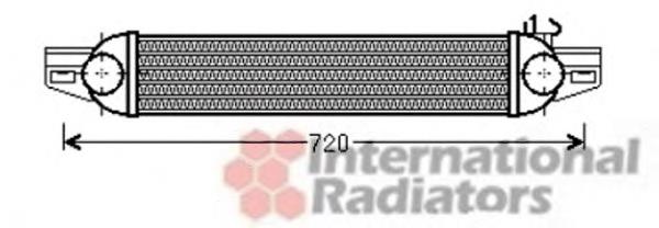 Radiador de intercooler 36A25028 Eaclima