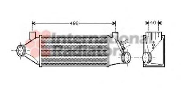 Compre 2C119L440BB Ford Radiador de intercooler