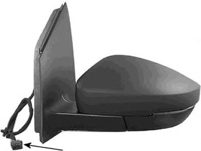 Compre 6R1857507M VAG Espelho de retrovisão esquerdo
