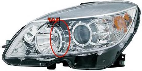 Luz esquerda A2048200161 Mercedes