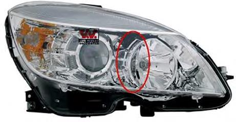 Luz esquerda Mercedes A2049065103 preço, a partir de 202,82 USD