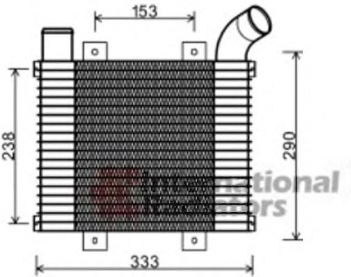 281904A21X Hyundai/Kia Radiador de intercooler