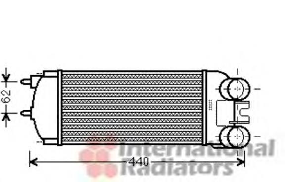Radiador de intercooler Dasis 067006N