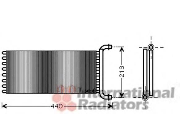 Radiador de forno (de aquecedor) VAG E7169 preço, a partir de 47,09 USD
