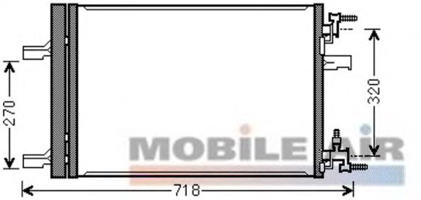 Compre 52420688 General Motors Radiador de aparelho de ar condicionado